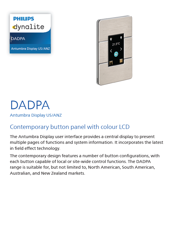 PADPA Spec Sheet