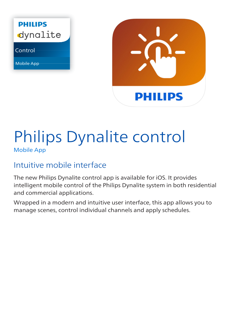 Control App Spec Sheet