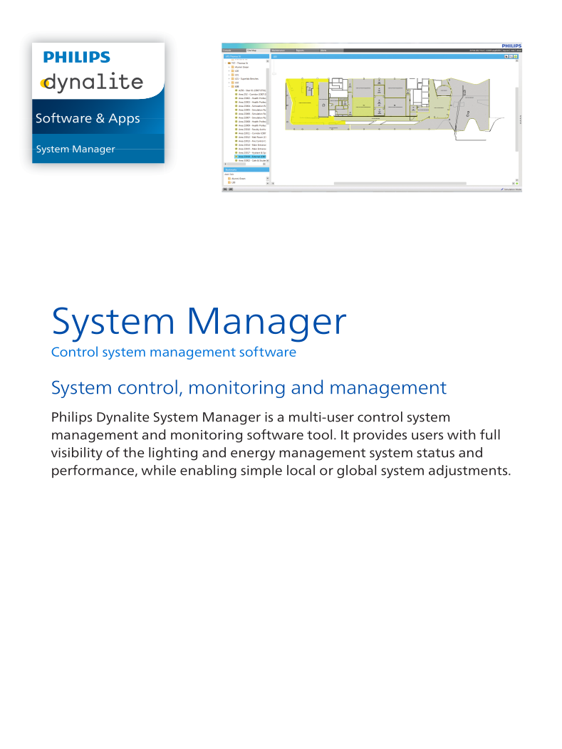 System Manager Spec Sheet