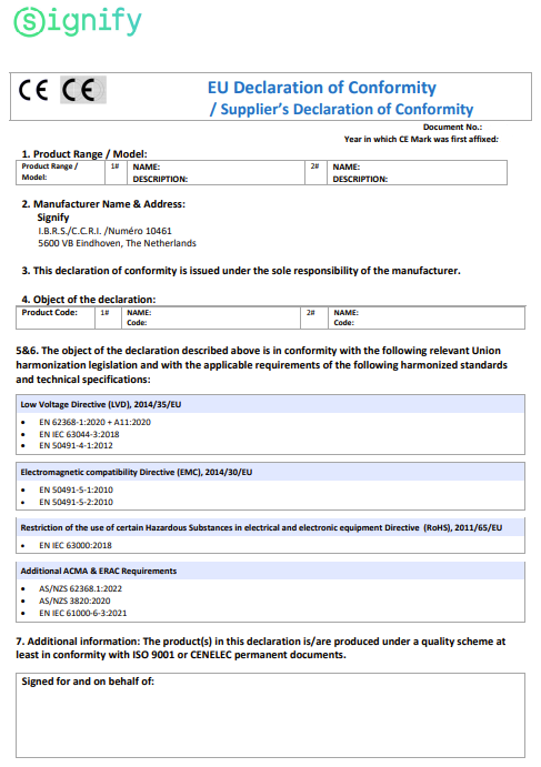 DPMI940-D EU Declaration of Conformity