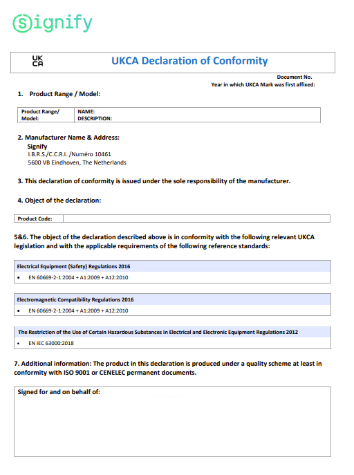 DPMI940-D UKCA Declaration of Conformity